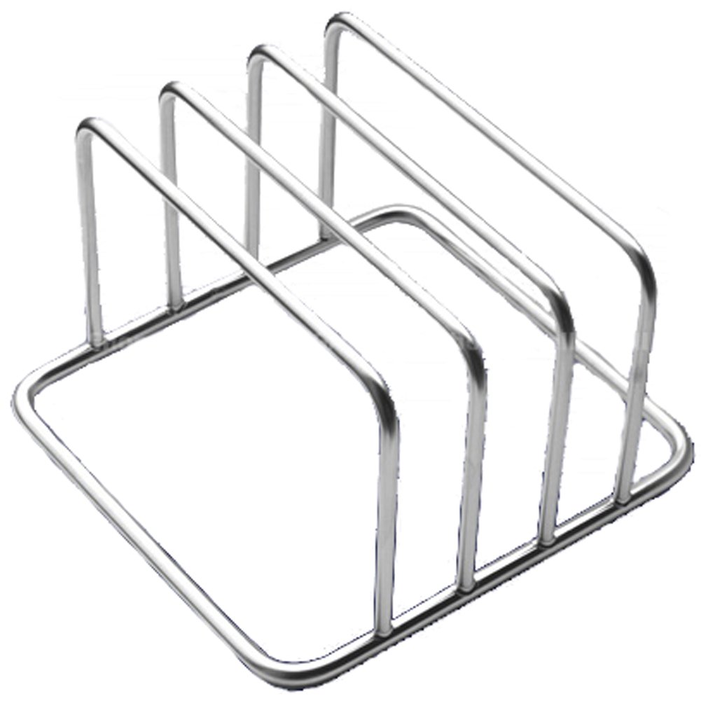 Amazon｜若林工業 極厚ステンレス まな板スタンド 3枚立て WA-2396